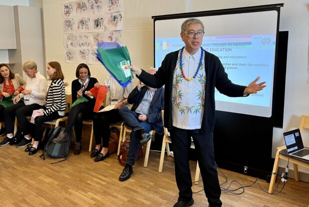 “The global is not ‘out there’. Global is perspective, not location.” In June, Robbie Guevara led a workshop on Global Perspectives on Adult Learning and Education at the European Association for the Education of Adults (EAEA) Conference in Helsinki.