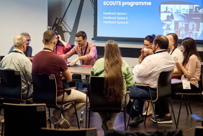 The Civic Scouts at Work programme’s aim is to help employees become active citizens and promoters of democratic values within their companies and their wider communities. A pilot project was organised in Bulgaria, Croatia, Germany and Hungary. Photo: Anton Filonenko.