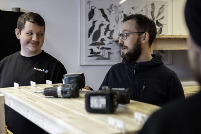 The Serbreyt project has an innovative, ambitious goal: instead of requiring learners to adapt to a school system that does not consider their special needs, it focuses on the individual. Photo: TSK Technical School.