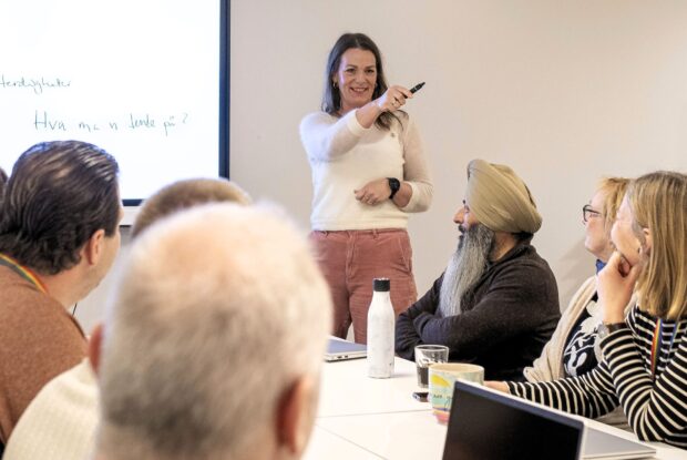 “The project was initiated at the frontline level, but we have succeeded in elevating these issues to the directorate level and to decision-makers,” says Gudrun Totland Raddatz, project manager of the Norwegian Labour and Welfare Administration. Photo: Thomas Knutzen.